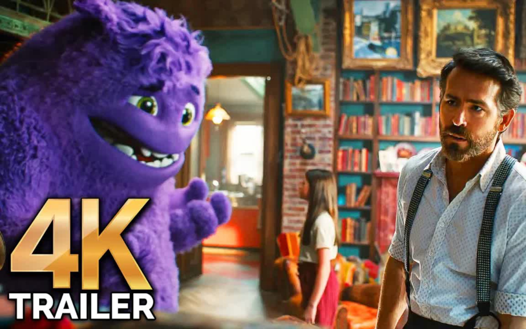 4k hdr- if 预告片 (4k ultra hd) 2024 | 瑞安·雷诺兹