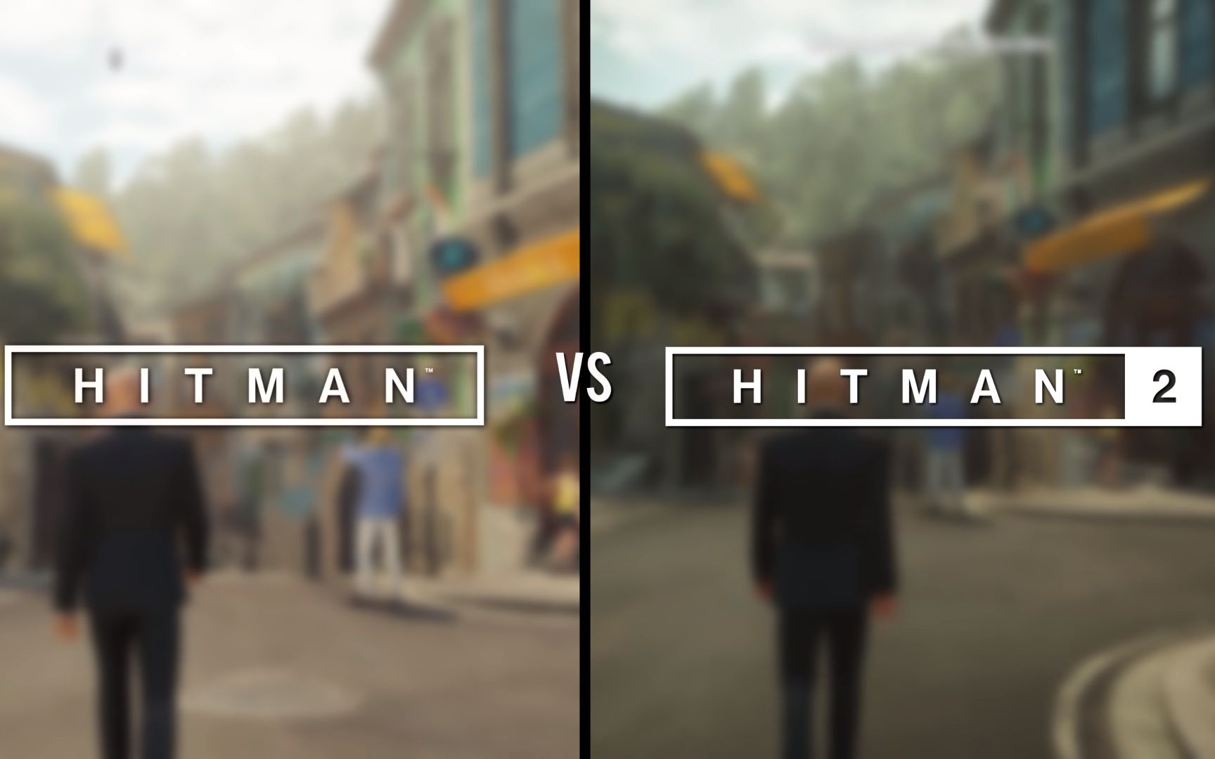 [图]杀手和杀手2的细节对比 （Hitman 2 vs Hitman Direct Comparison）