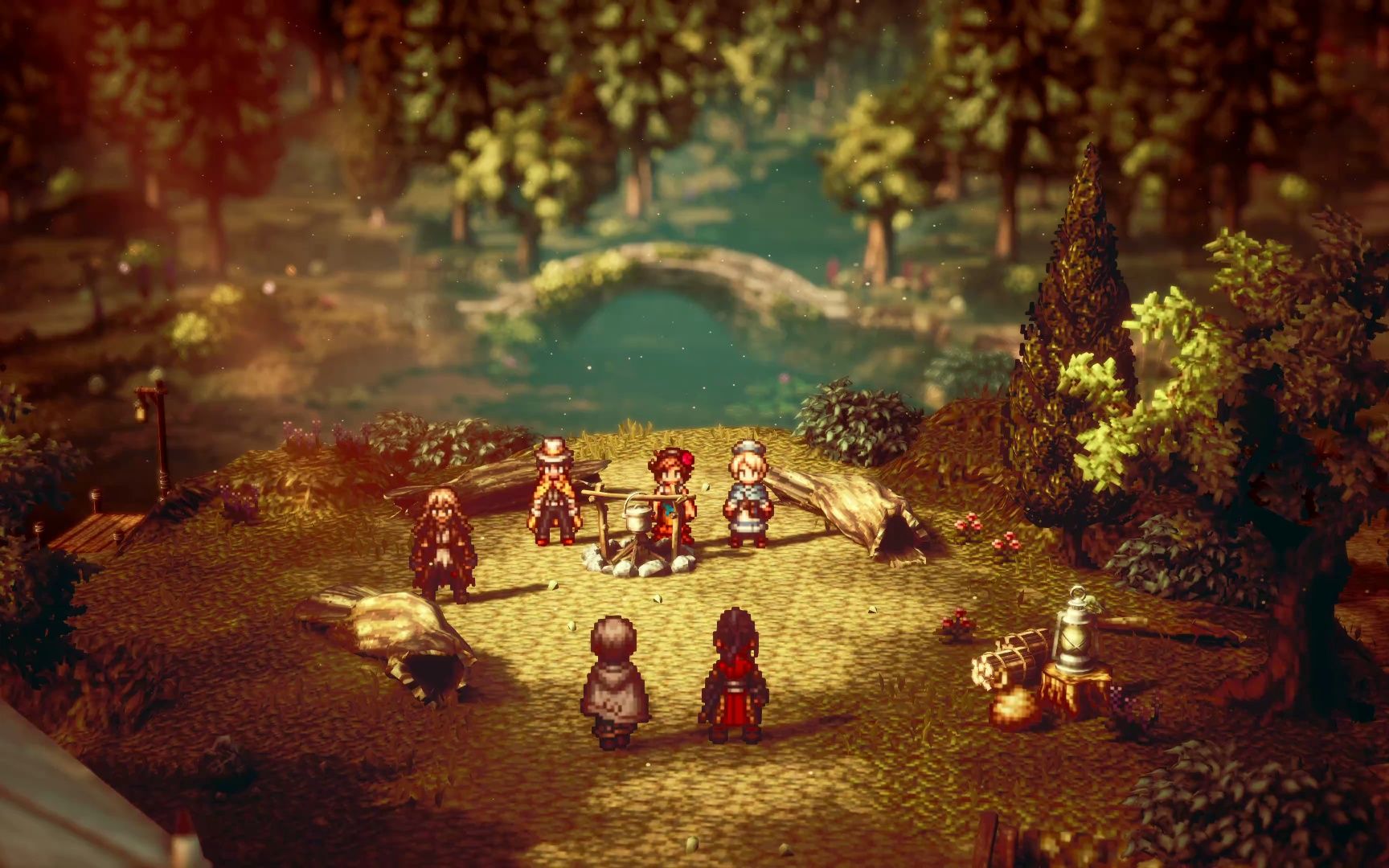 【八方旅人2(歧路旅人2)】初见流程节选:番外篇 前往明天的旅途(上)