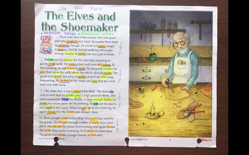 [图]5到10岁英语故事The Elves and the shoemaker