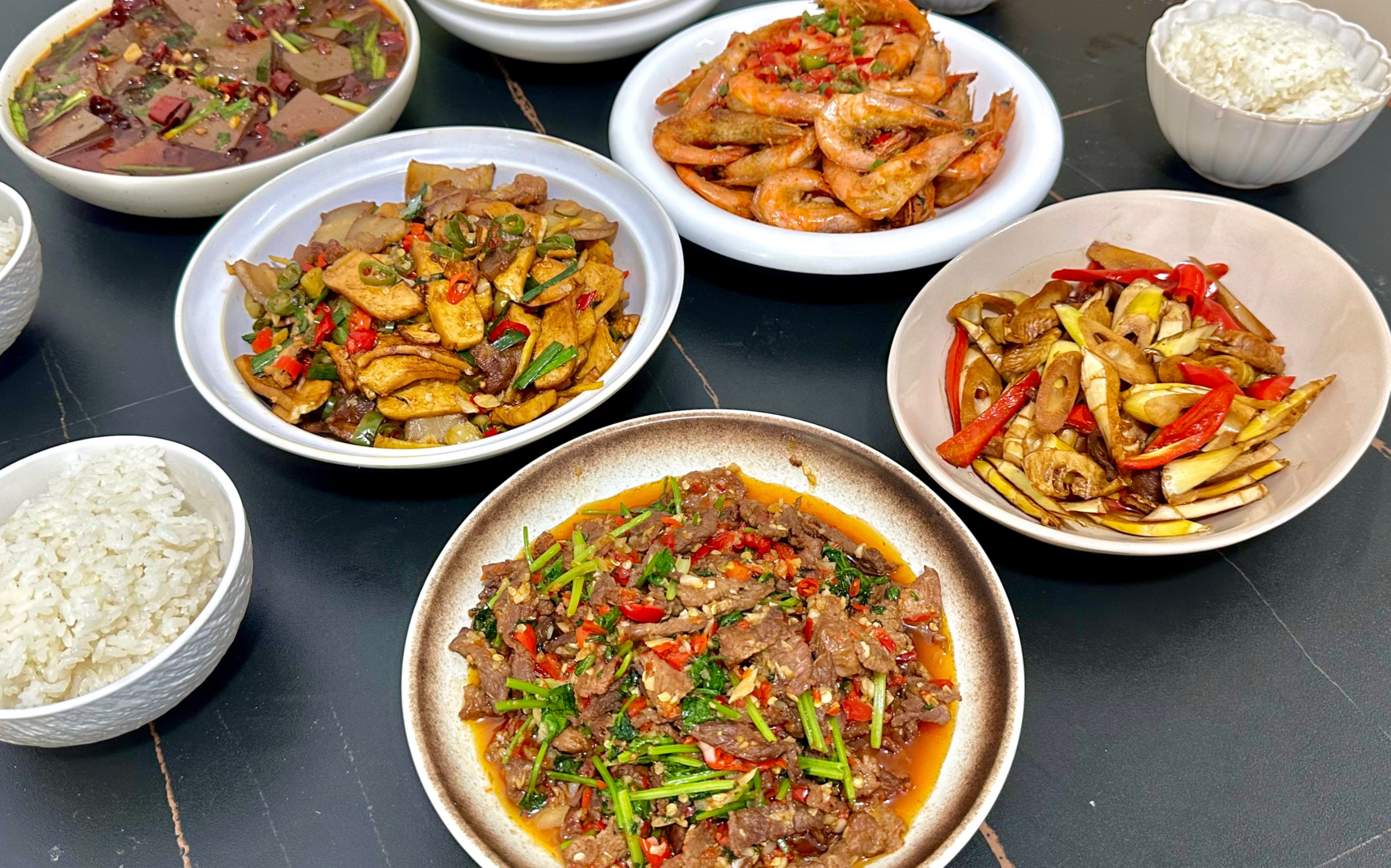 湖南人的晚餐~朋友来家里吃饭安排一桌拿手好菜-熊熊雄雄雄雄-默认