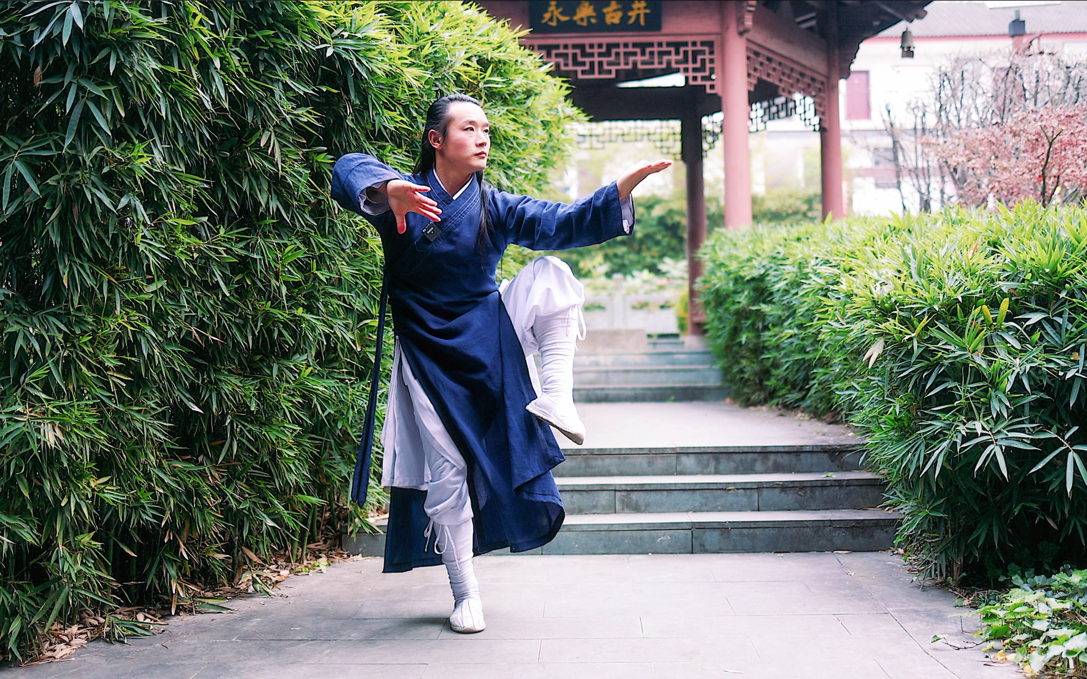 武当太极拳十八式,武当18式教学,老少皆宜,看完就会,养生拳,武当拳的代表拳种之一哔哩哔哩bilibili