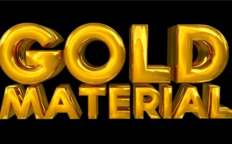 Gold Material C4d