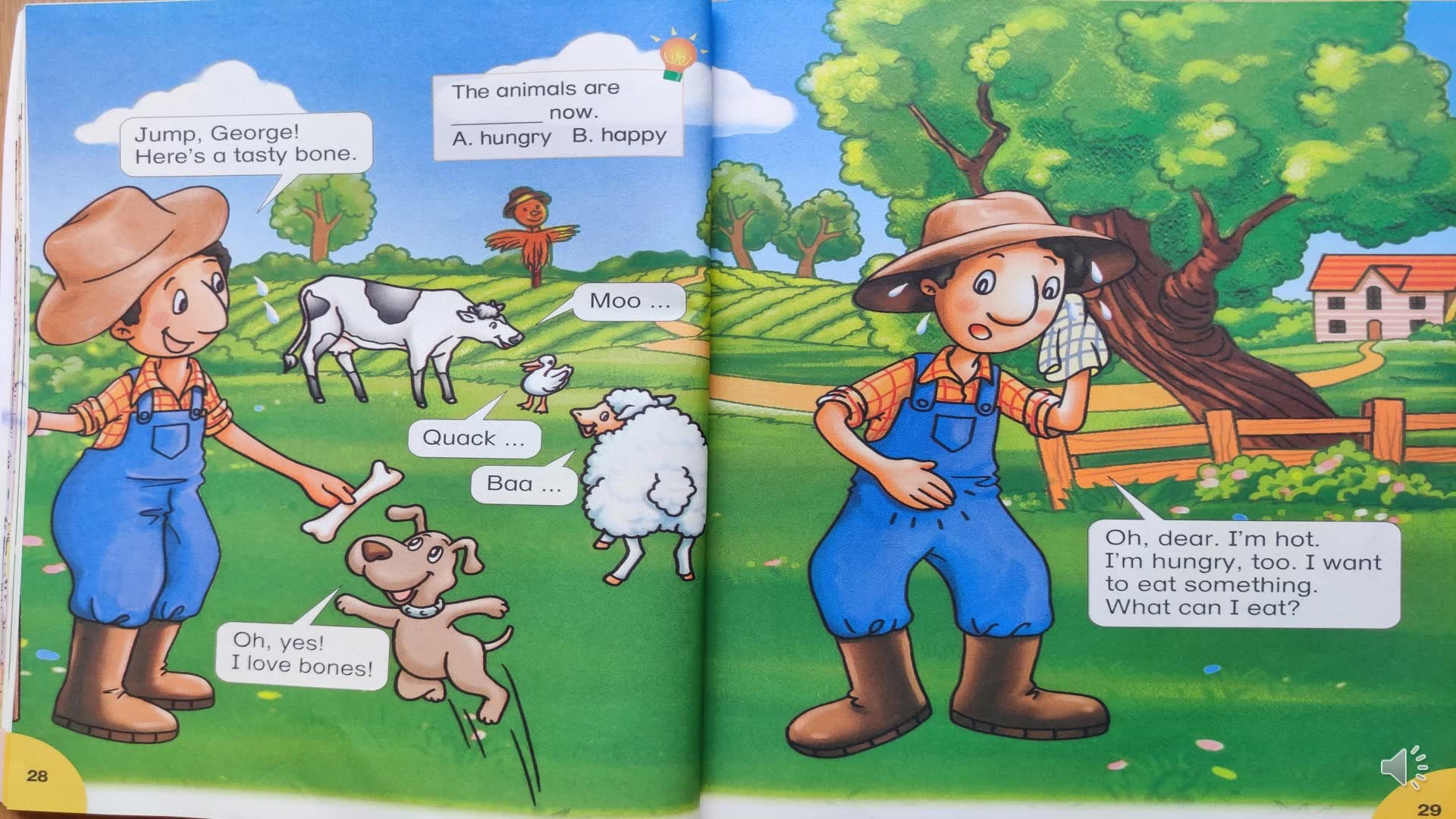 [图]英语微视频《On the farm》