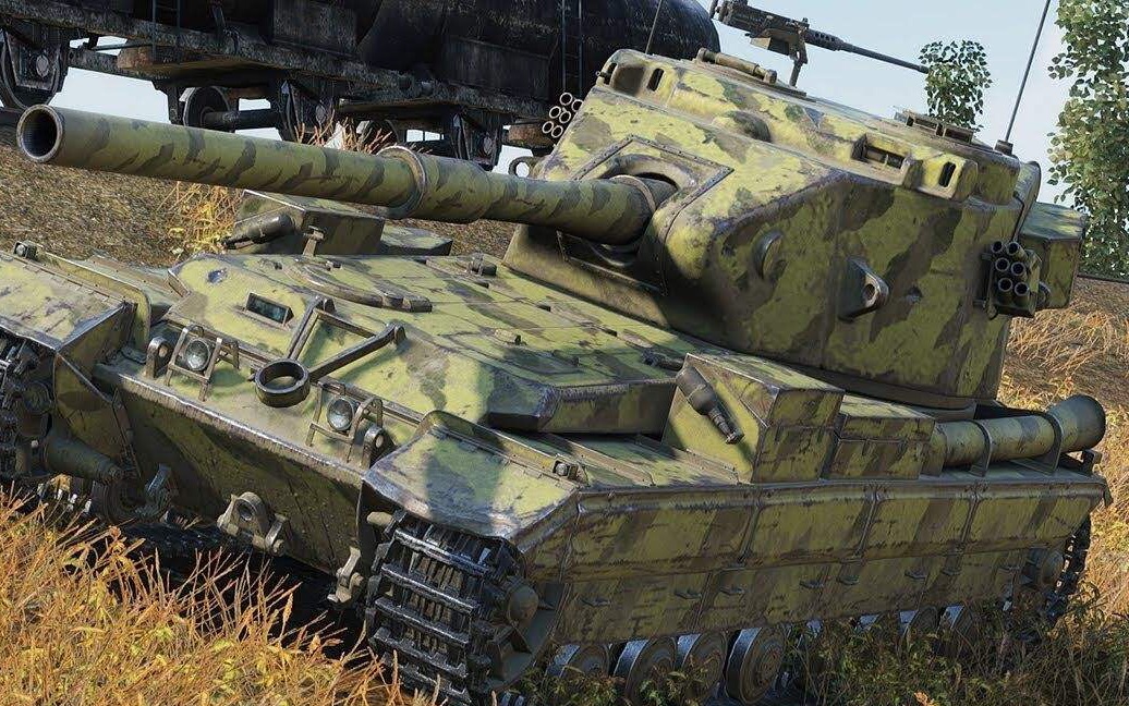 【重坦kv/坦克世界闪击战】fv215b183:"看我一炮一个小朋友!