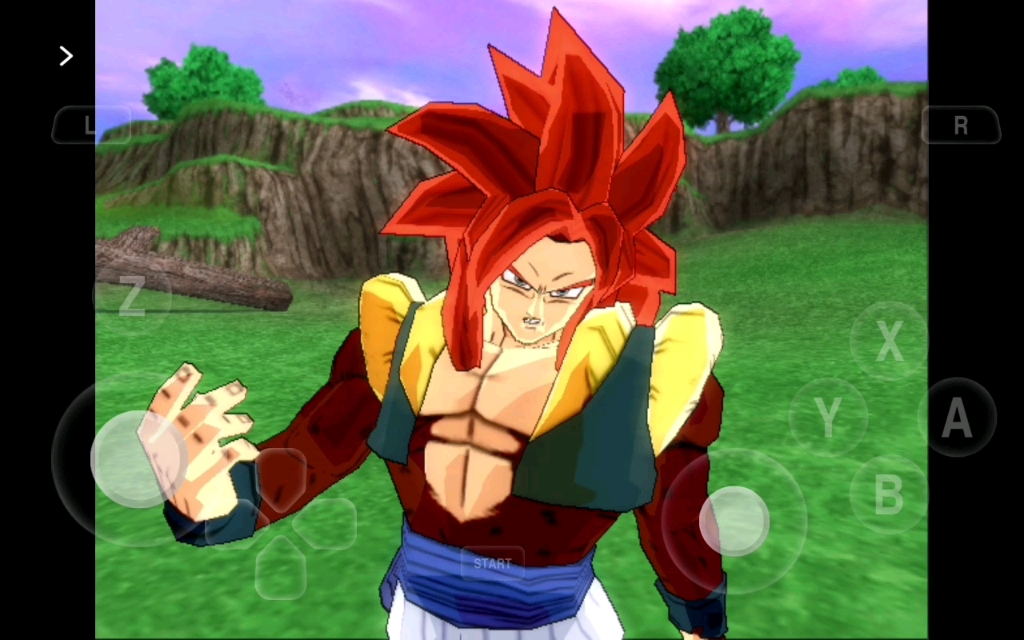 【龙珠z:电光火石3 wii版】超四悟吉塔vs超一悟吉塔和超一贝吉特_哔哩