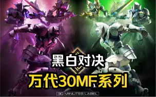 Download Video: 【万代】万代30MF系列 素体加多套外甲拼装模型