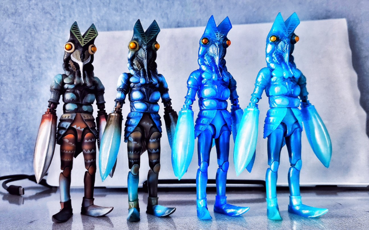 柒测评酒后还是冲动了shf巴尔坦星人分身套装小龙虾星人初代奥特曼