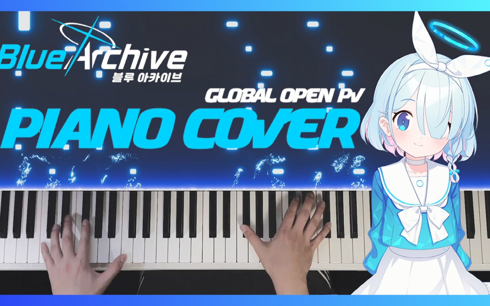 [图]Blue Archive PV 「Target For Love」 Piano Play