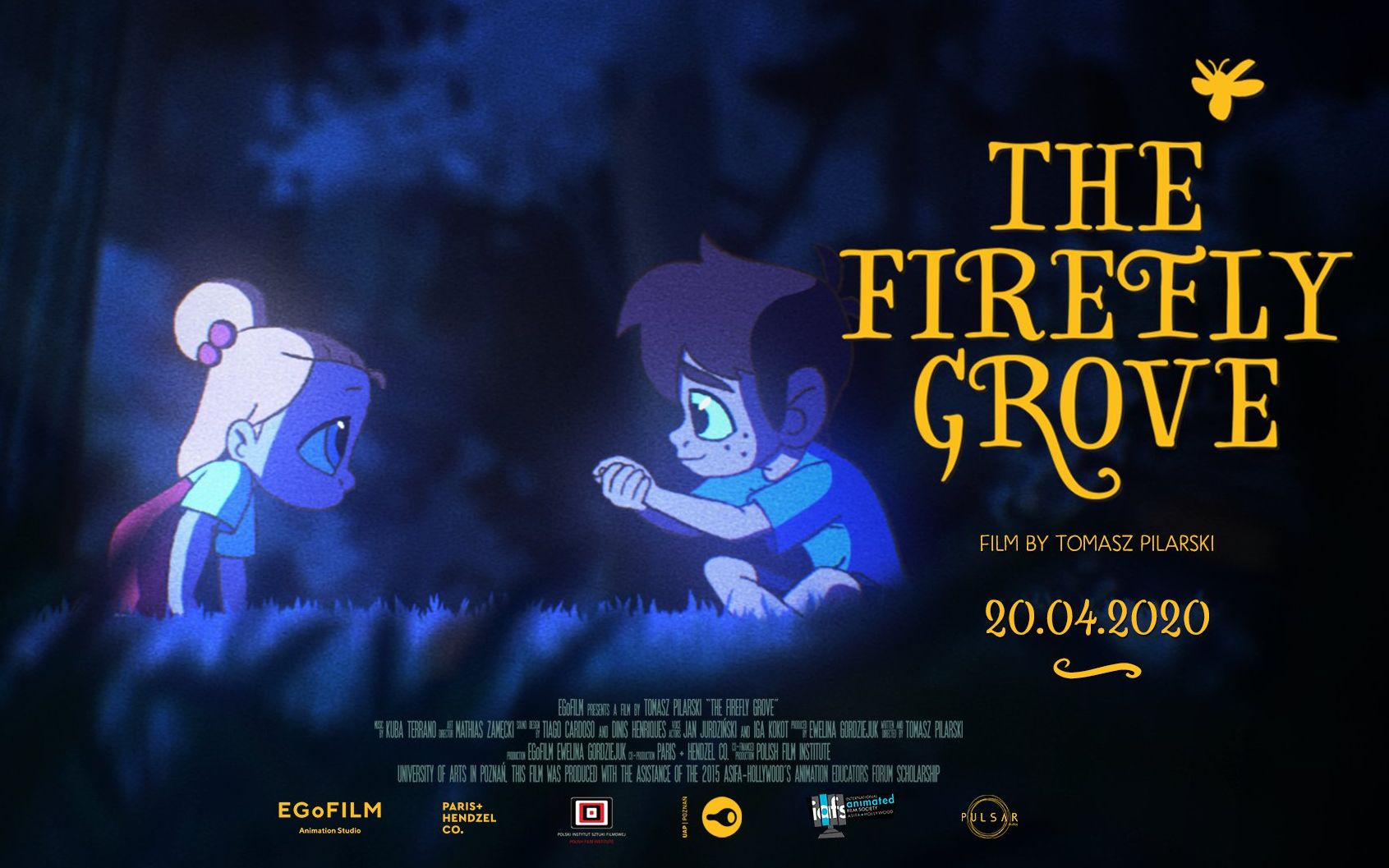 [图]你有多久没有遇见过萤火虫了？【动画短片：The Firefly Grove（萤火虫树林）】