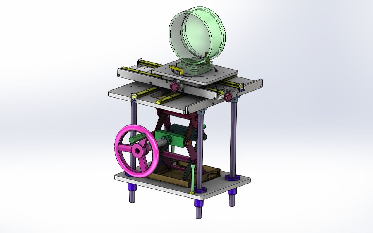 手摇顶升机构设计,设计原理超有趣,3年经验不一定能设计