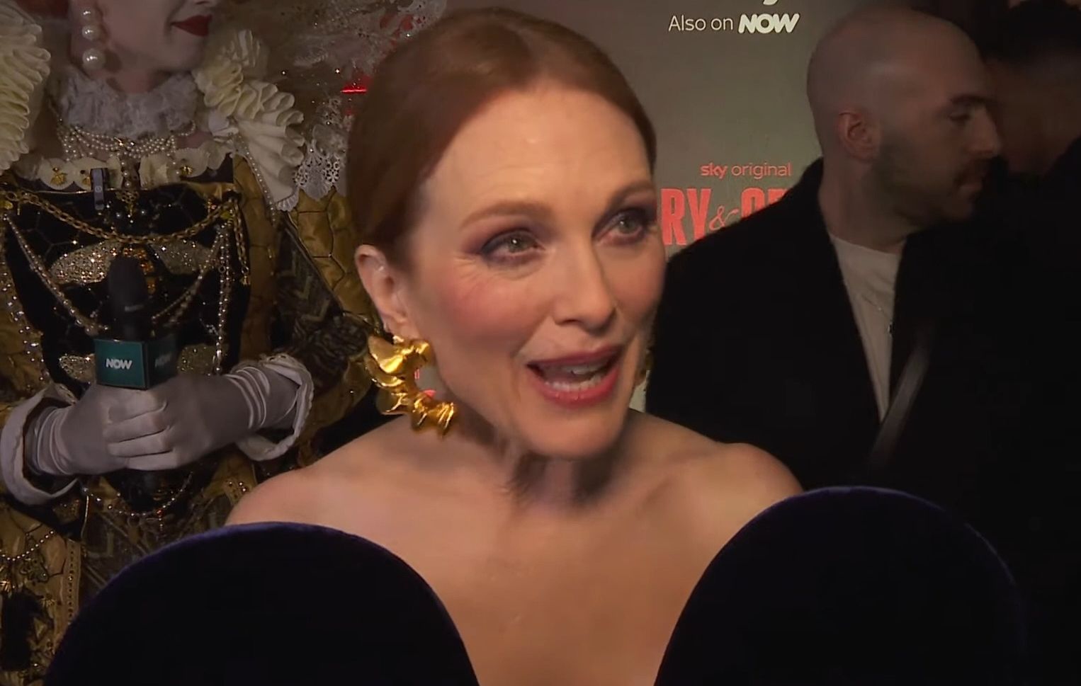 [图]美艳女神朱丽安摩尔专访宣传新片 Mary & George | Julianne Moore