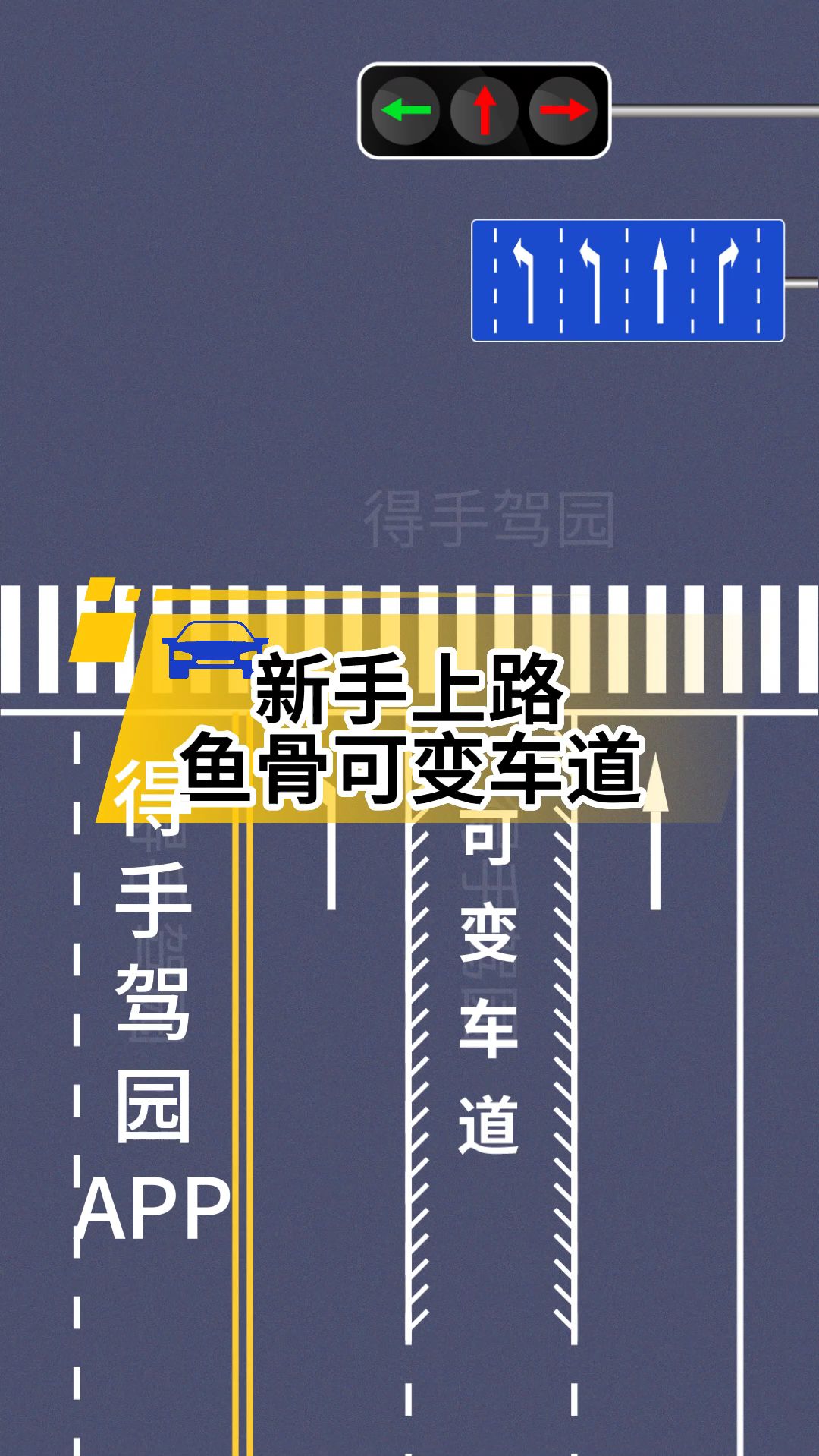 鱼骨可变车道