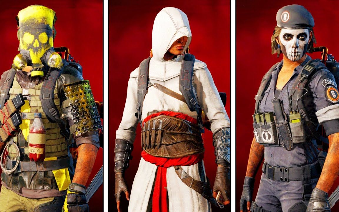 孤岛惊魂6所有服装外观展示含氪金