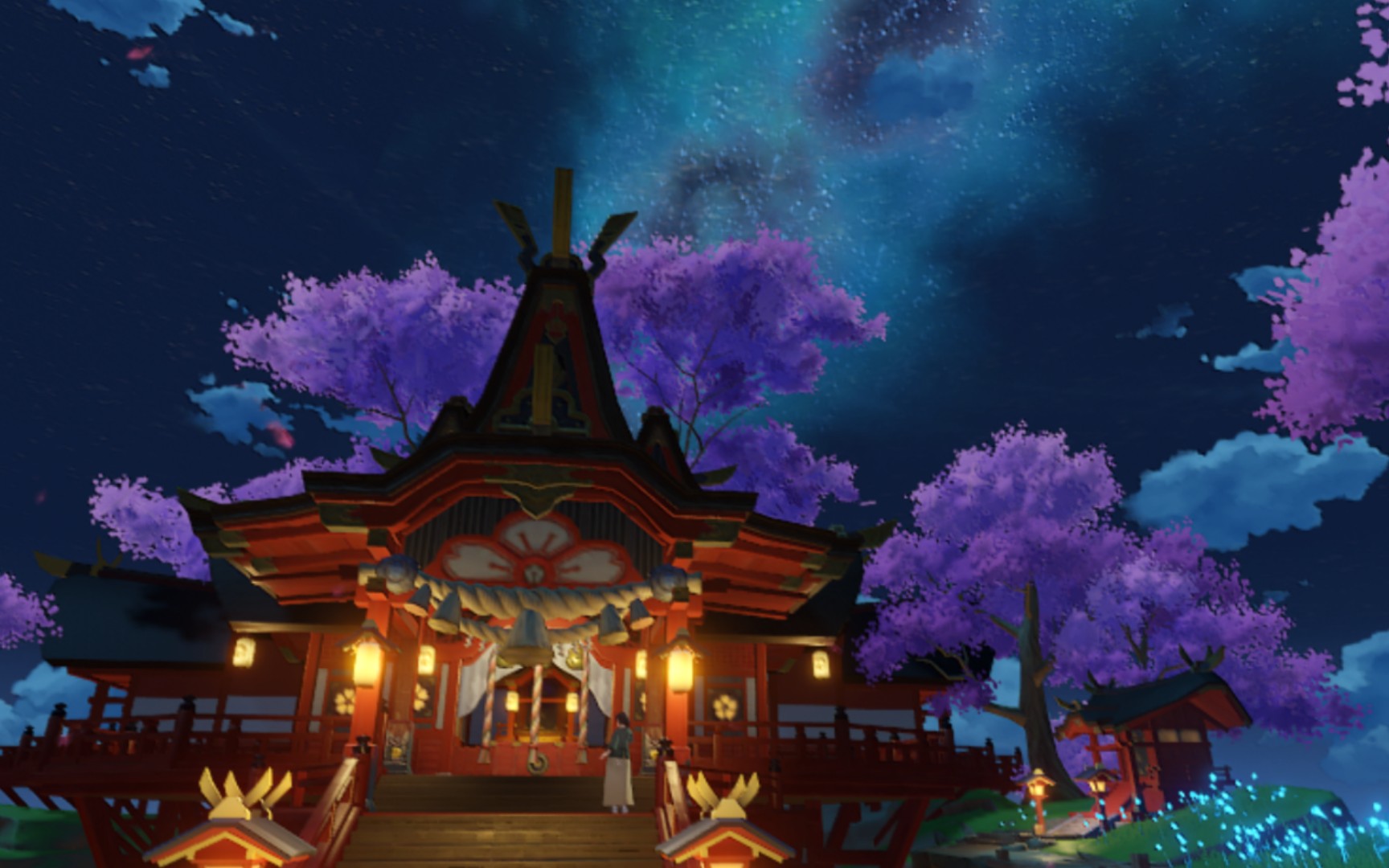 活动作品原神初雷寻踪鸣神大社