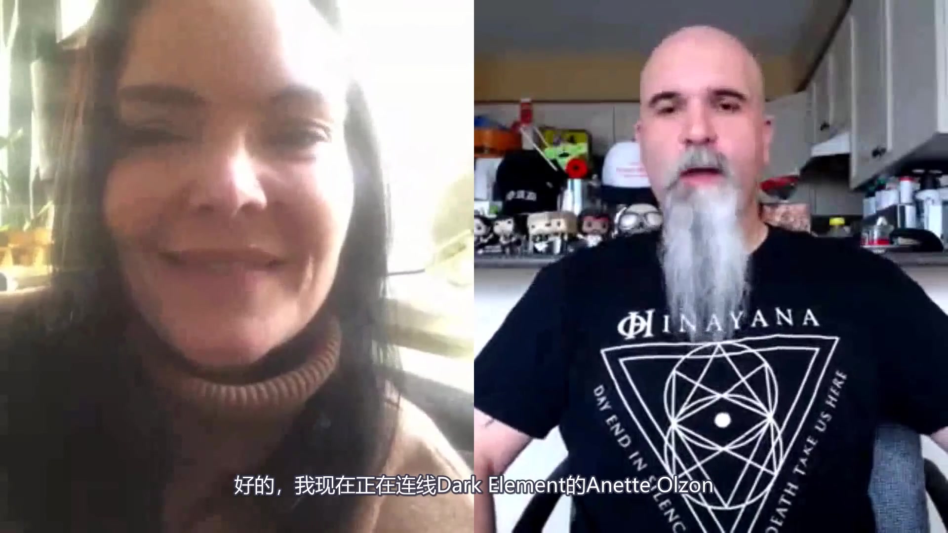 【自制字幕】Nightwish夜愿永远没机会重聚?采访Anette Olzon:黑暗元素,新专辑,巡演以及夜愿的重聚(2019年11月9日)哔哩哔哩bilibili