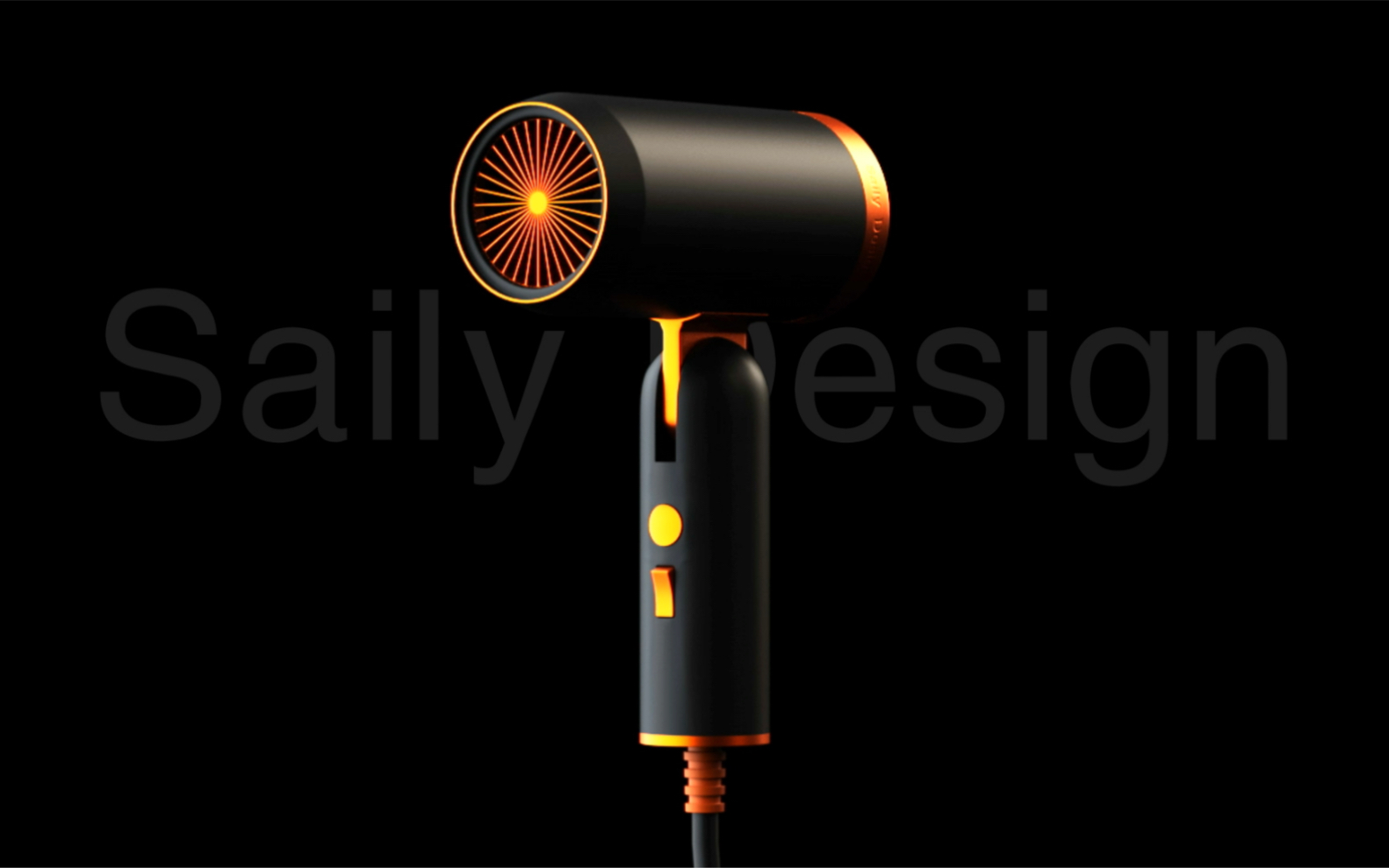 c4d建模电吹风(低帧)