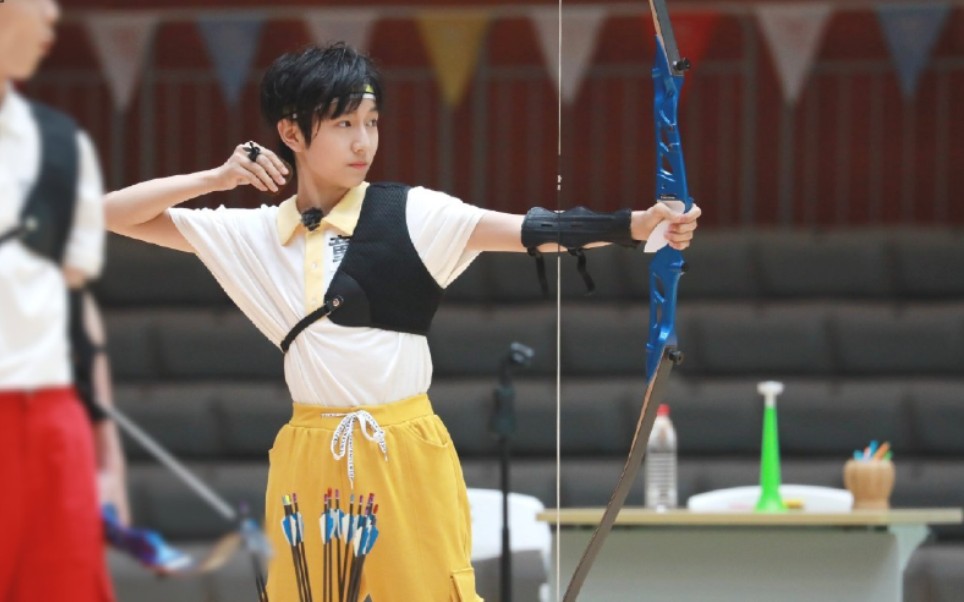 童禹坤,tf家族运动会射箭篇