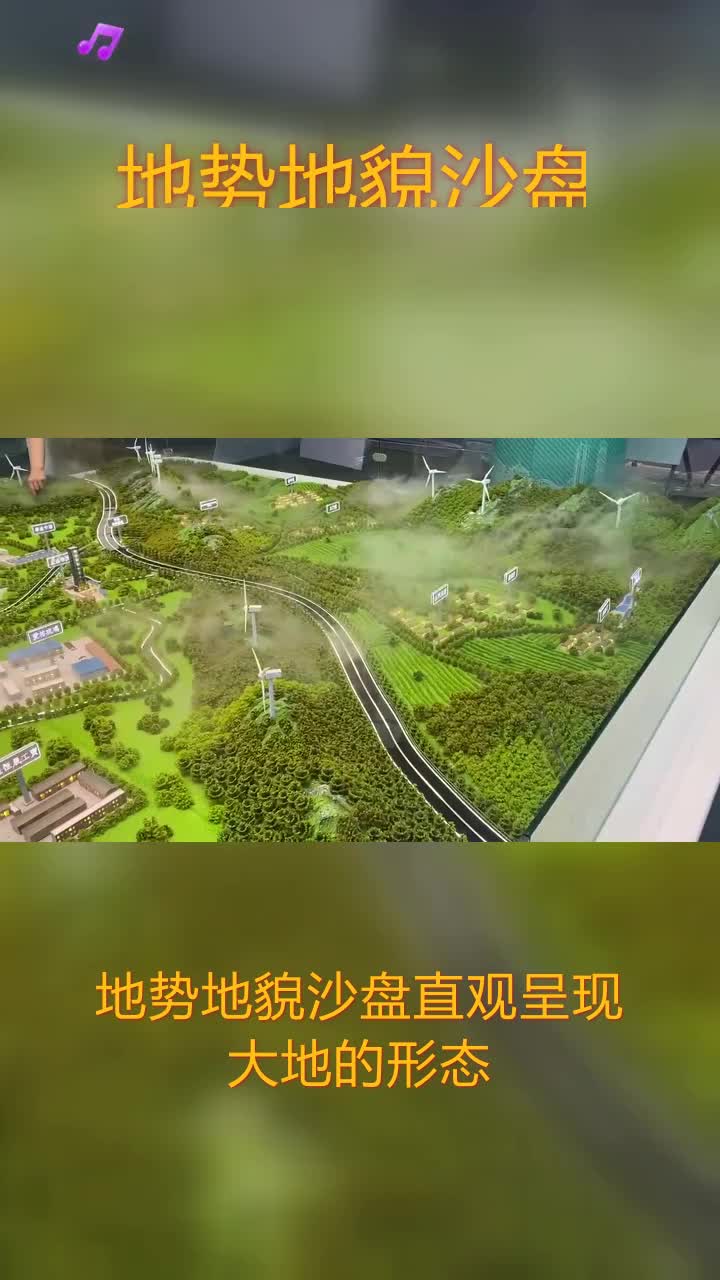 地形沙盘制作教程图片