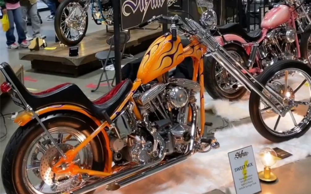 【改装分享】霓虹车展chopper改装分享