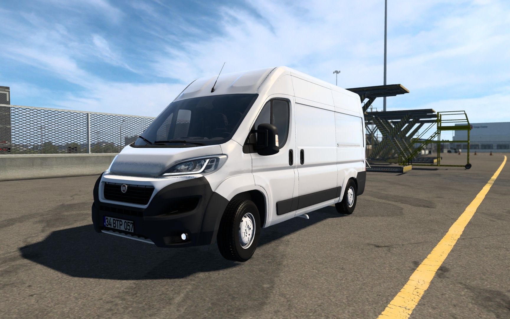 欧美卡通用mod:菲亚特 ducato 2018 1.45x