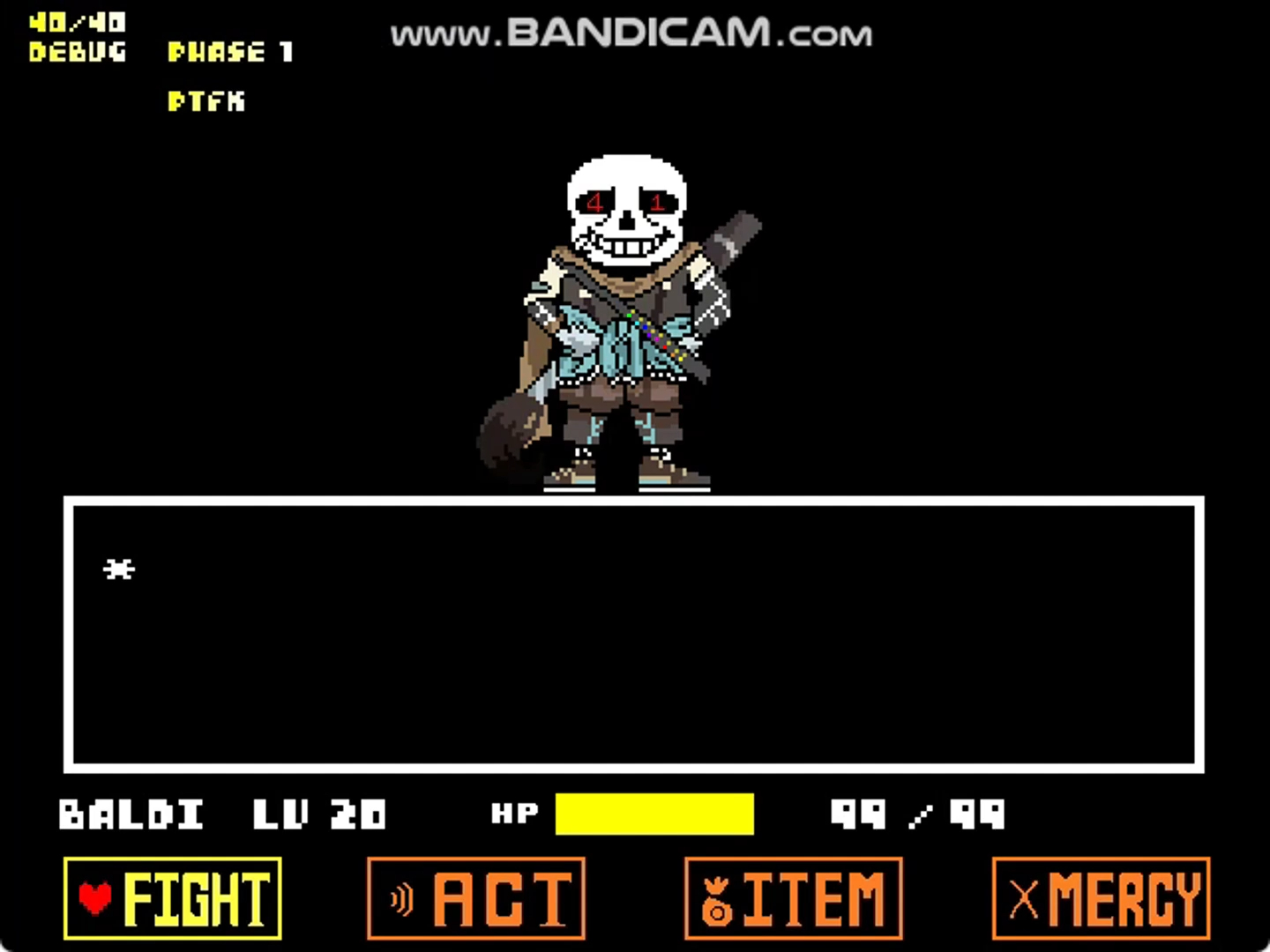 ink sans 0.6666重制版一阶段前三回合音效版