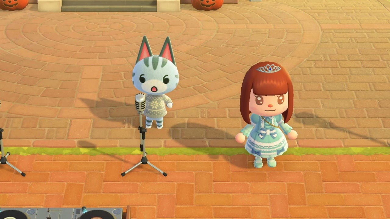 【动物森友会】早上就在唱歌的柠檬娜太可爱啦_动物森友会