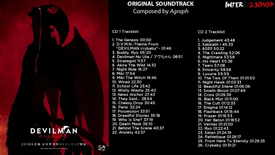 Devilman crybaby - Full Original Soundtrack_哔哩哔哩_bilibili