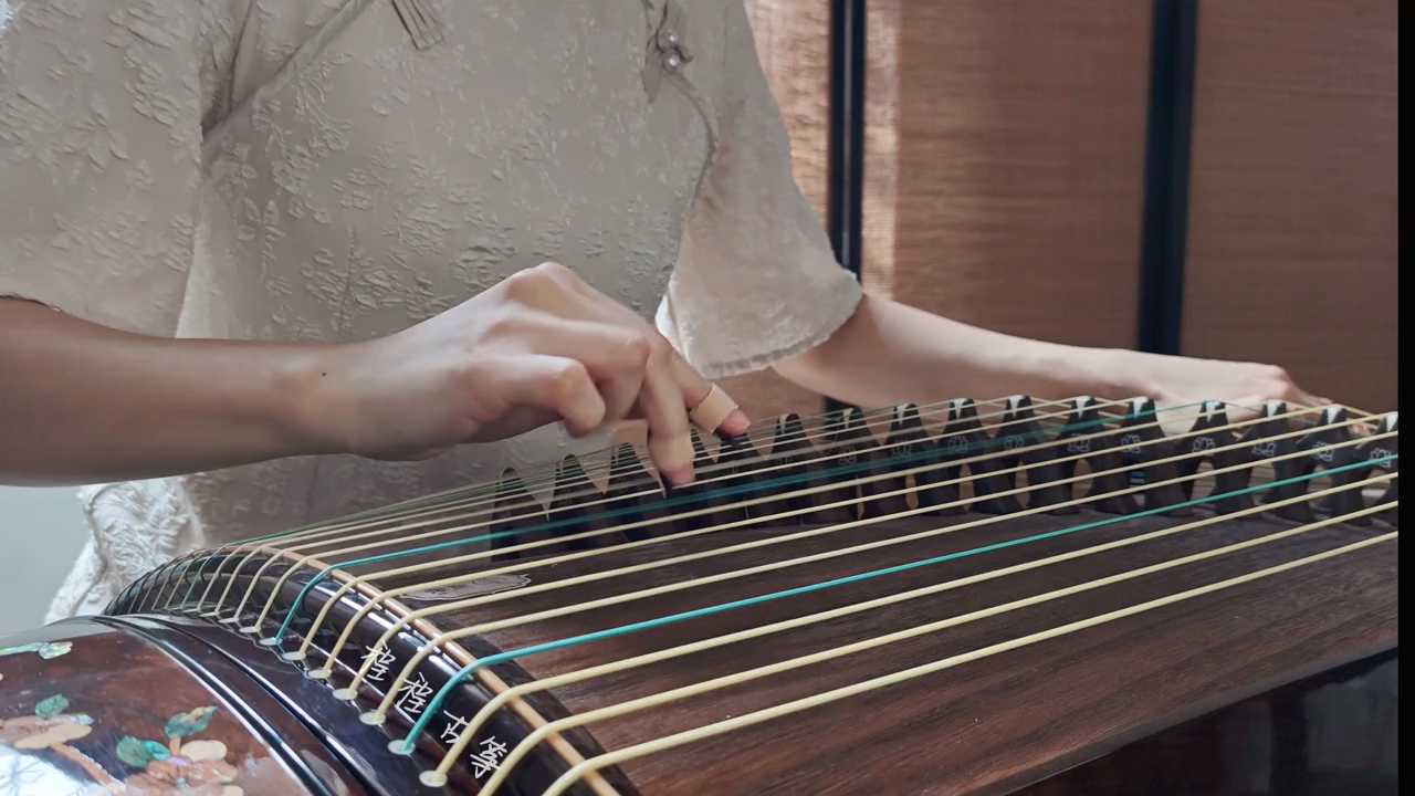 刺客🥷伍六七琵琶入阵曲～演奏者:程程古筝视频筝:朝歌古筝•海棠