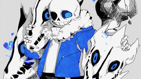 sans Simulator」一位up竟然将三邪骨给杀死了……Horror sans