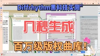 🎵AI音乐革命！Diffrhythm实测：古风歌词生成惊艳，但英文歌词翻车？