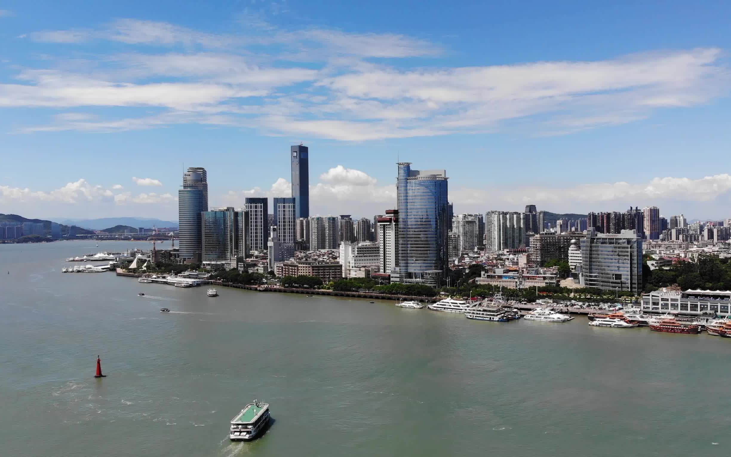 【航拍】厦门鹭江两岸