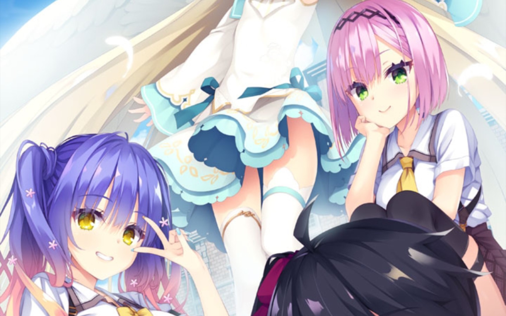 柚子社新作 天音酱的眼睛里饱含丁真(雾)哈哈哈(*`▽07*)