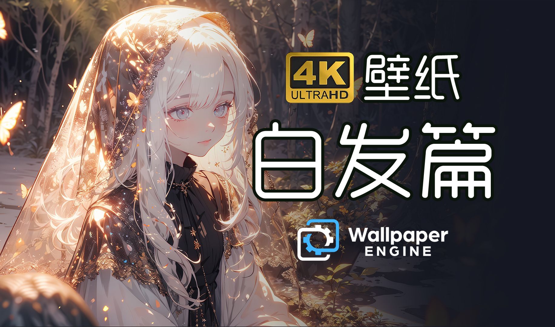 wallpaper壁纸·白发篇 适用于电脑/平板/手机 4k壁纸