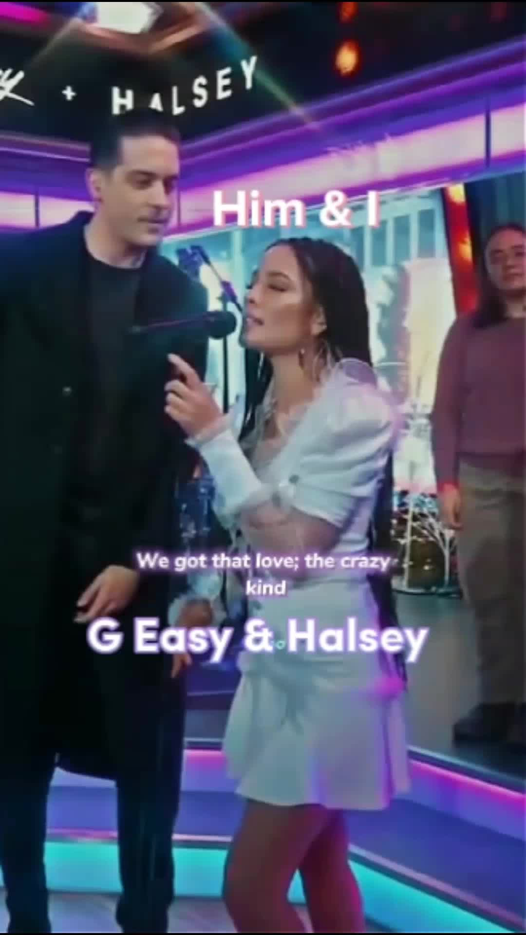 g eazy和halsey : 他和我 (住在gma)