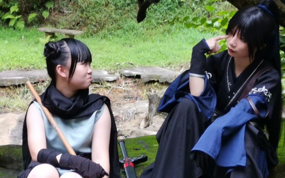 薛洋与阿箐的拍摄小日常