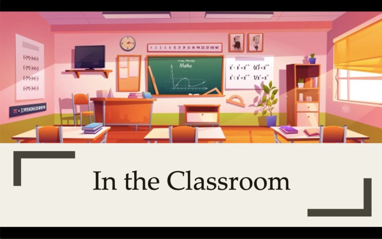 [图]Michelle's Class (小米英文课堂) No.5-In the Classroom