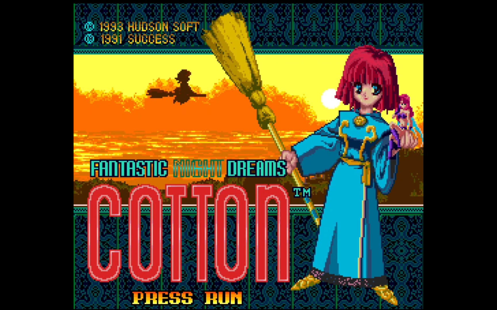 pce-cd官方中文游戏《棉花小魔女》日版