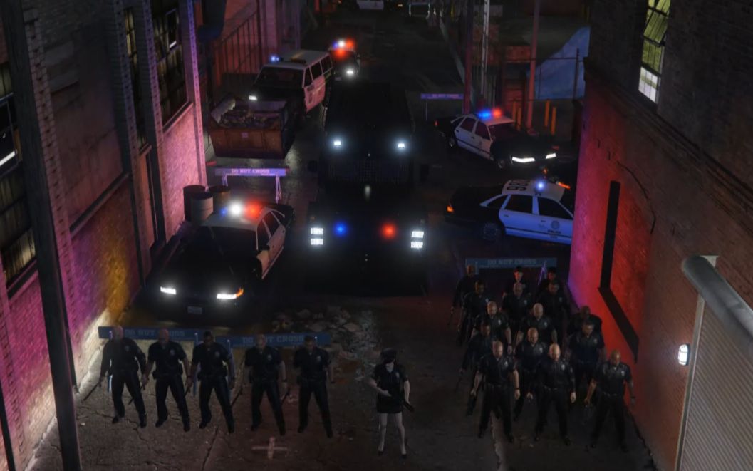 [图]【警察游戏玩家俱乐部】LSPDFR 警方镇暴队出击2022.3