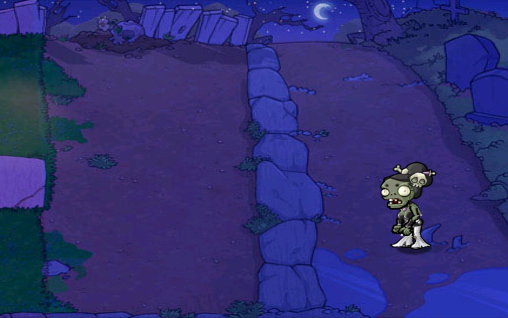 pvz手机版7-5白骨精boss(无紫无英雄无道具)过关