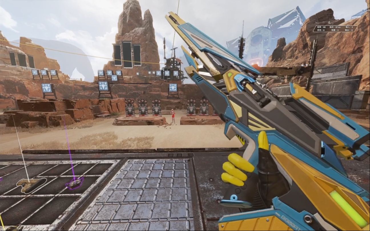 曜翎apex三重式狙击枪超光速引擎皮肤展示