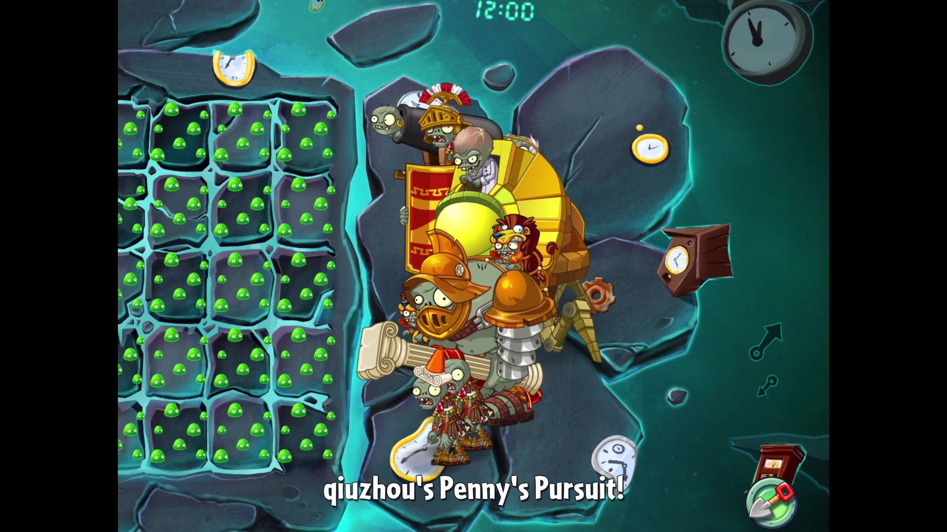 【pvz2国际版】潘妮的追击 蒲公英周 僵博三辣椒攻略