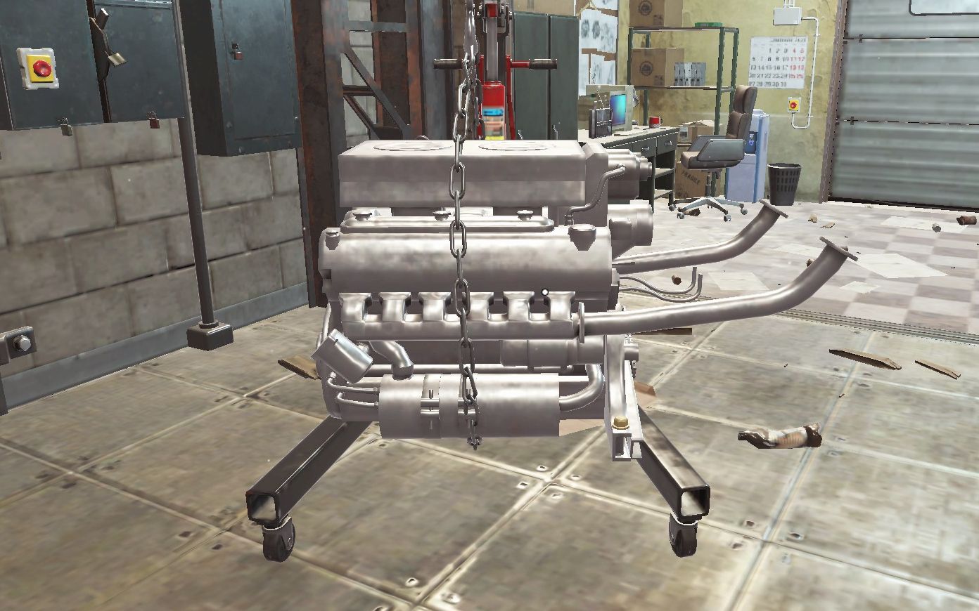 迈巴赫hl230p45 v-12汽油发动机组装演示