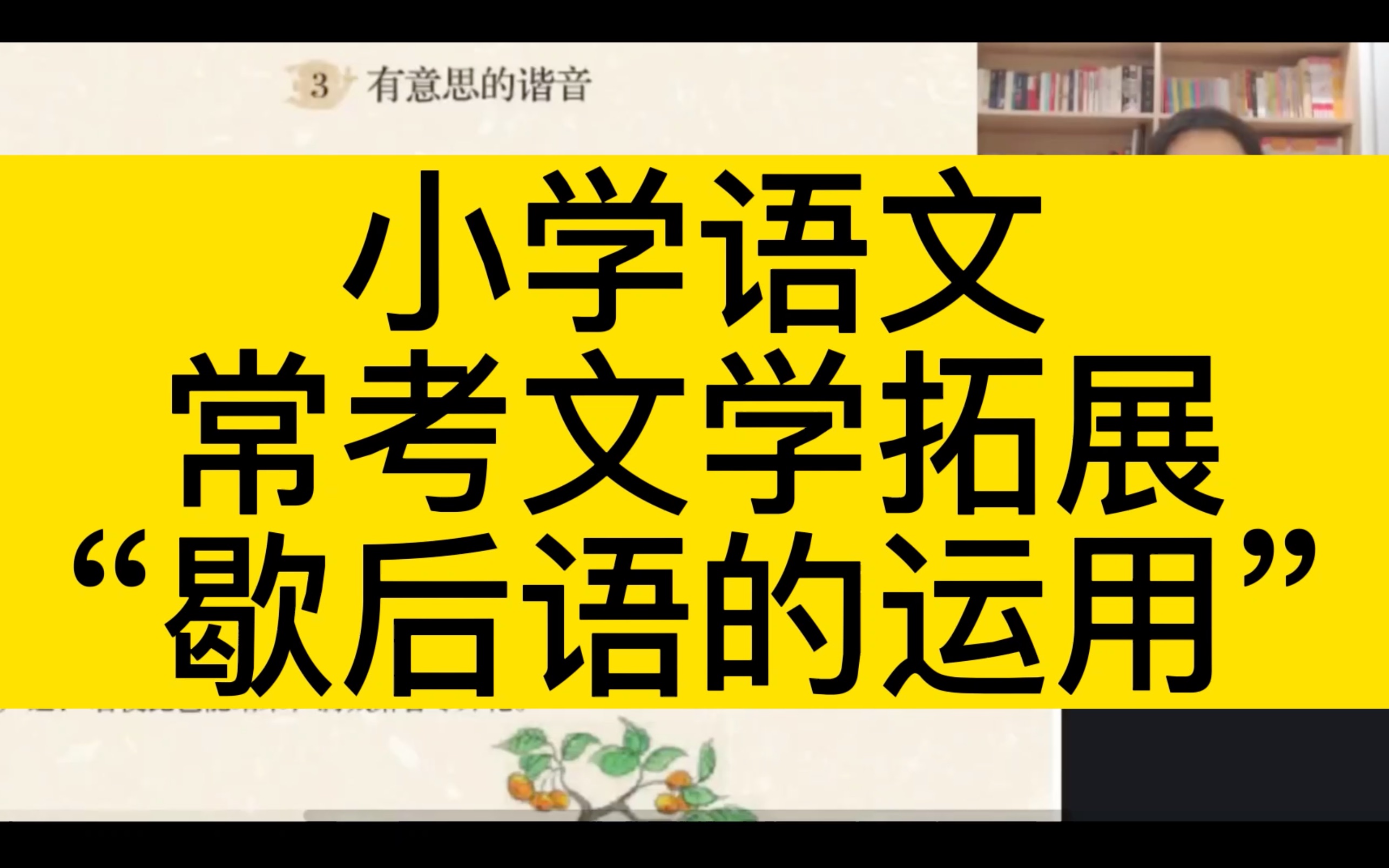 小学语文常考文学拓展“歇后语的运用”哔哩哔哩bilibili