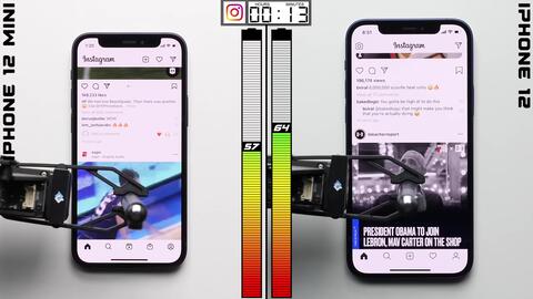 视频主对比iphone 12 及iphone 12 Mini 续航水平 Apple Iphone Cnbeta Com