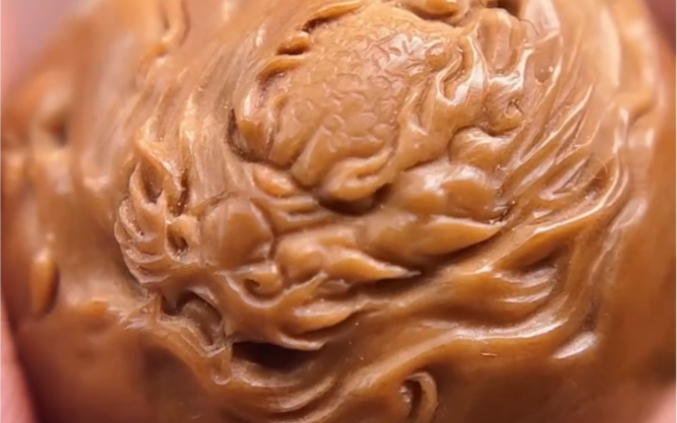 2.3正圆云龙 #橄榄核雕纯手工 #橄榄核雕刻 #手工橄榄核雕刻