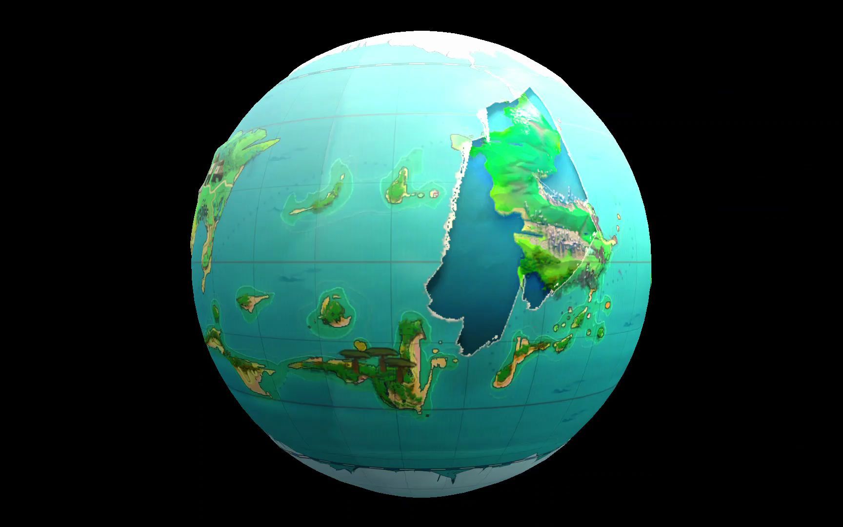 【空镜头】 地球地图转动 视频素材分享哔哩哔哩bilibili