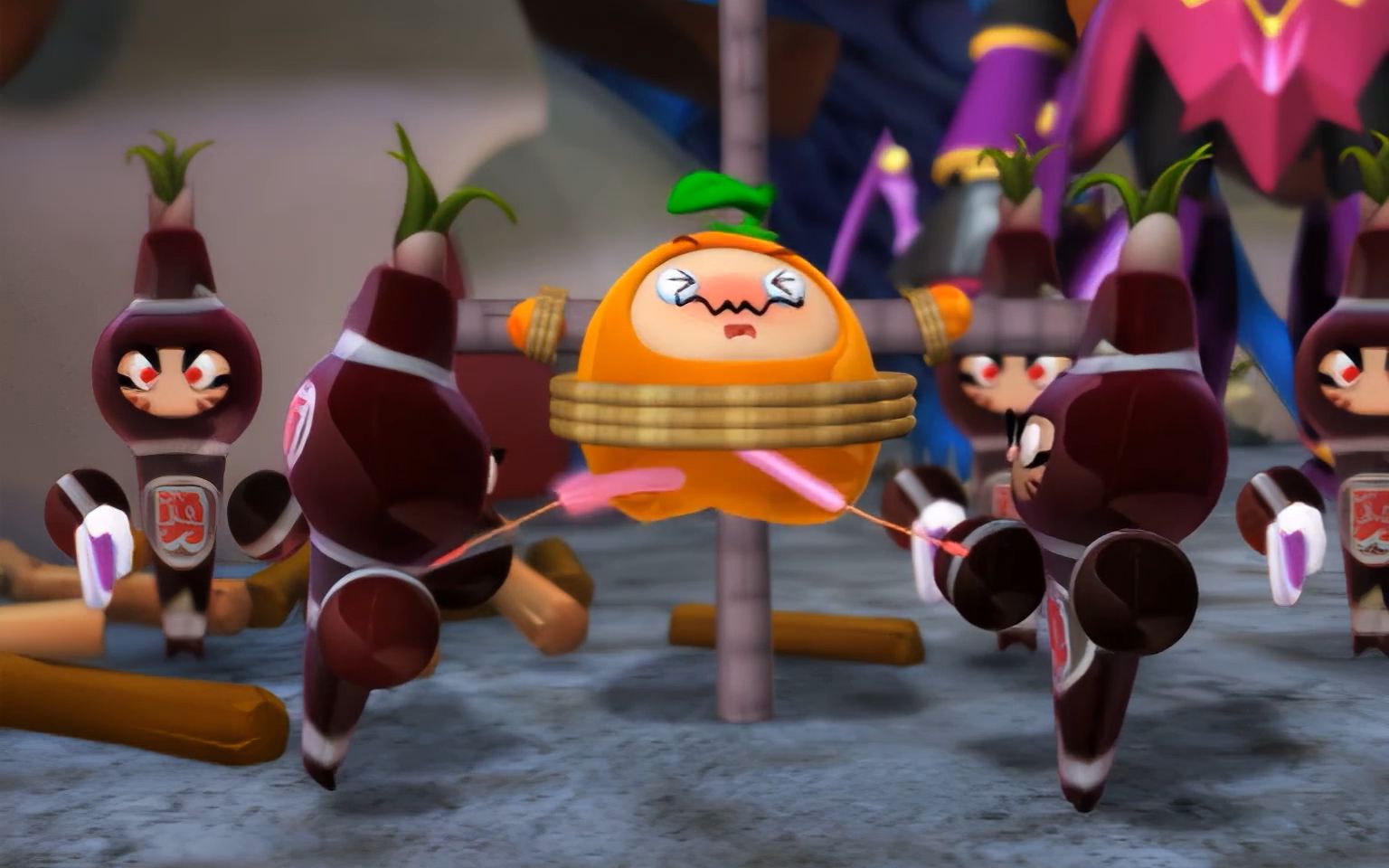 村民被抓来生榨果汁,黑心商人为了赚钱,一点人性也没有了