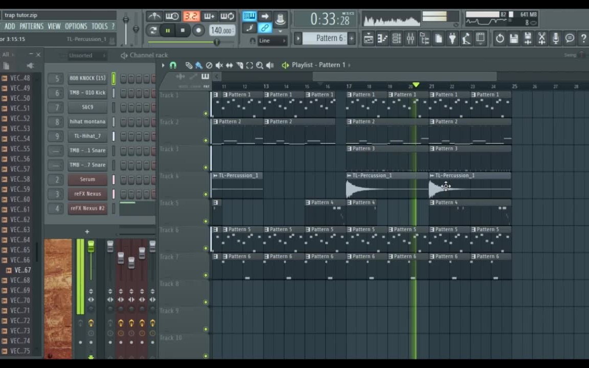 fl studios trap beat