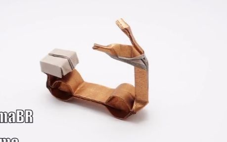 折纸教程小摩托车 小绵羊 ORIGAMI SCOOTER (Gerwin Sturm)哔哩哔哩bilibili